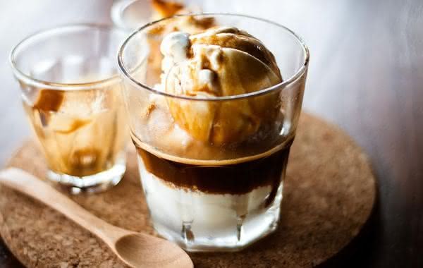 affogato entrre os tipos de café